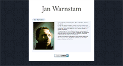 Desktop Screenshot of jan.warnstam.se